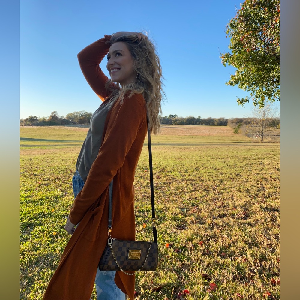 Orange Cardigan - Picture 2 of 2